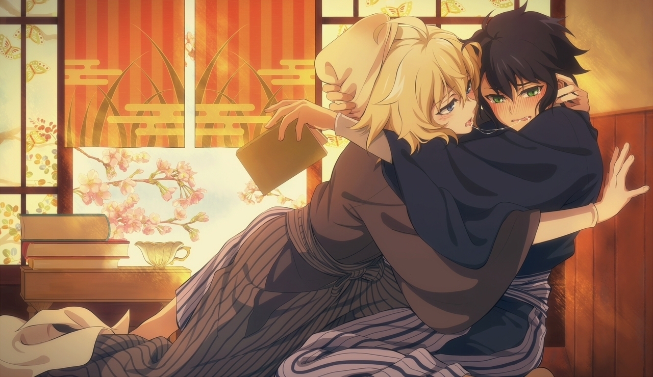 1280x740 Mika, yuu and mikayuu anime on