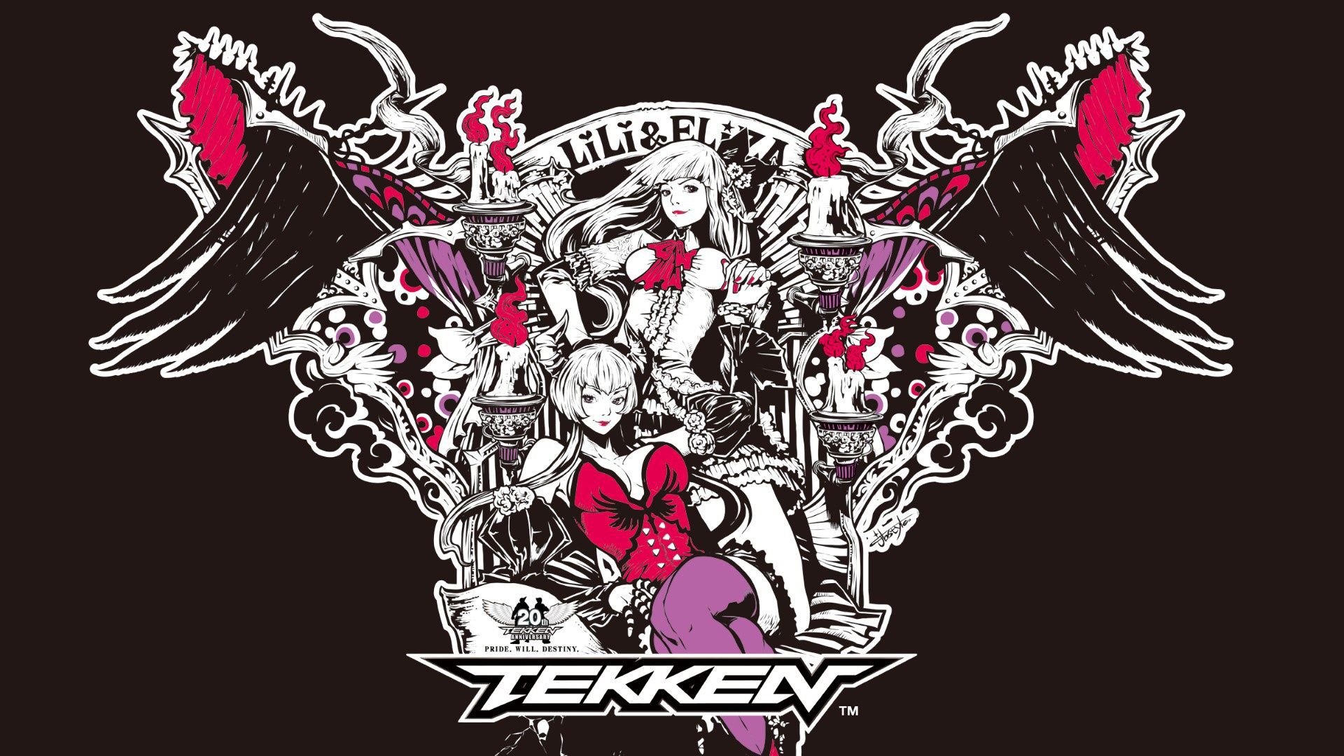 1920x1080 Wallpaper Eliza, Lili Rochefort, Tekken 7 Fated Retribution for mobile and desktop, section игры, resolution 1920x1080