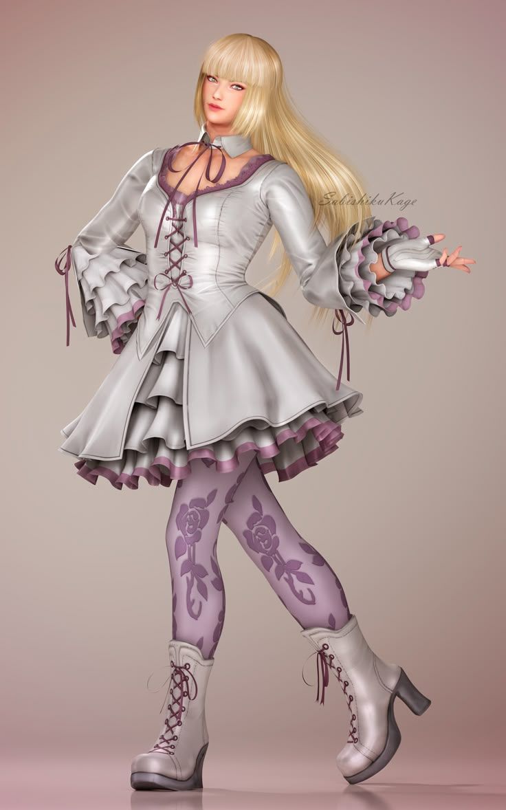 736x1178 Tekken 7 de Rochefort P1 Outfit