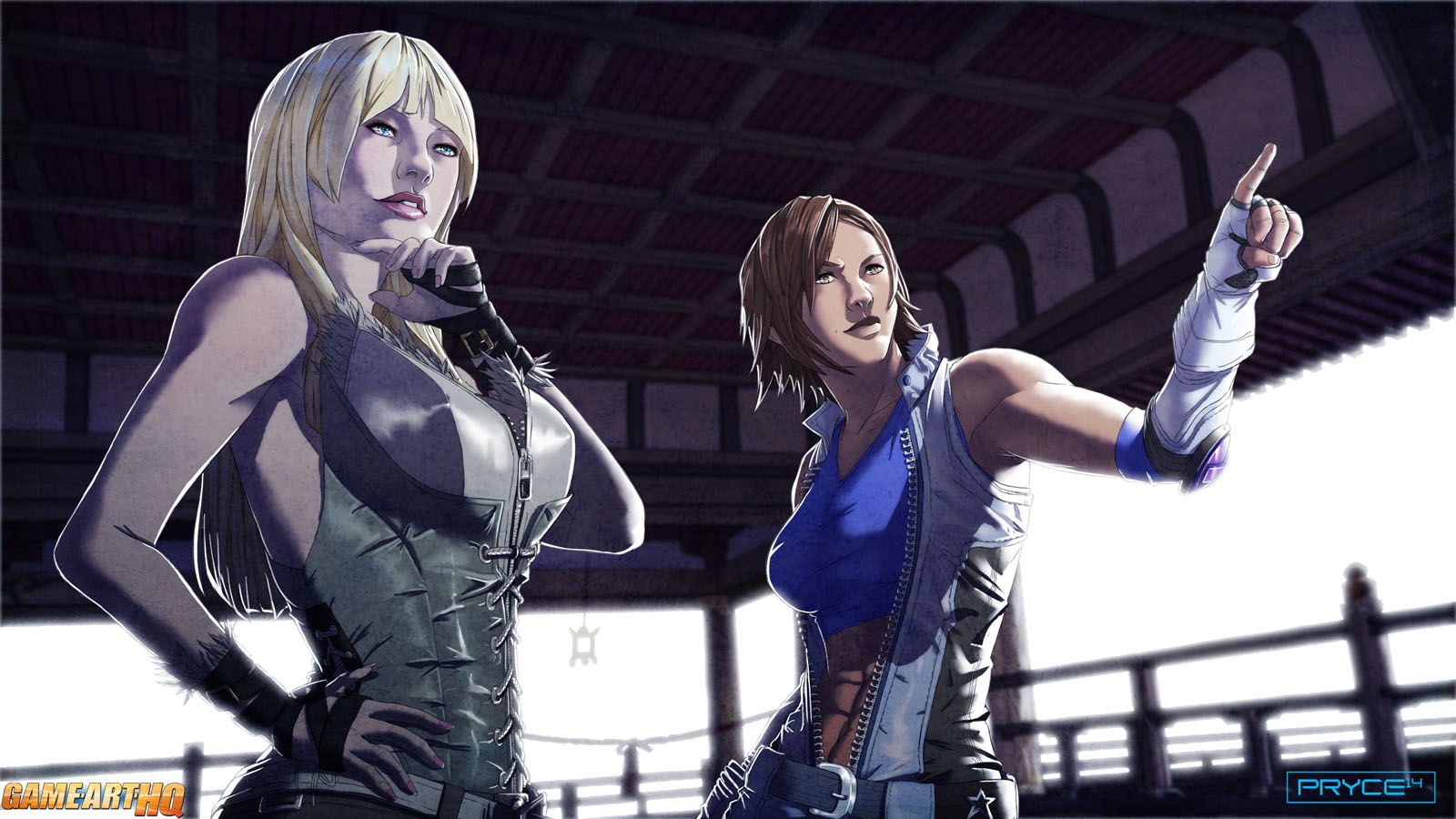 1600x900 Asuka Kazama and Lili Rochefort