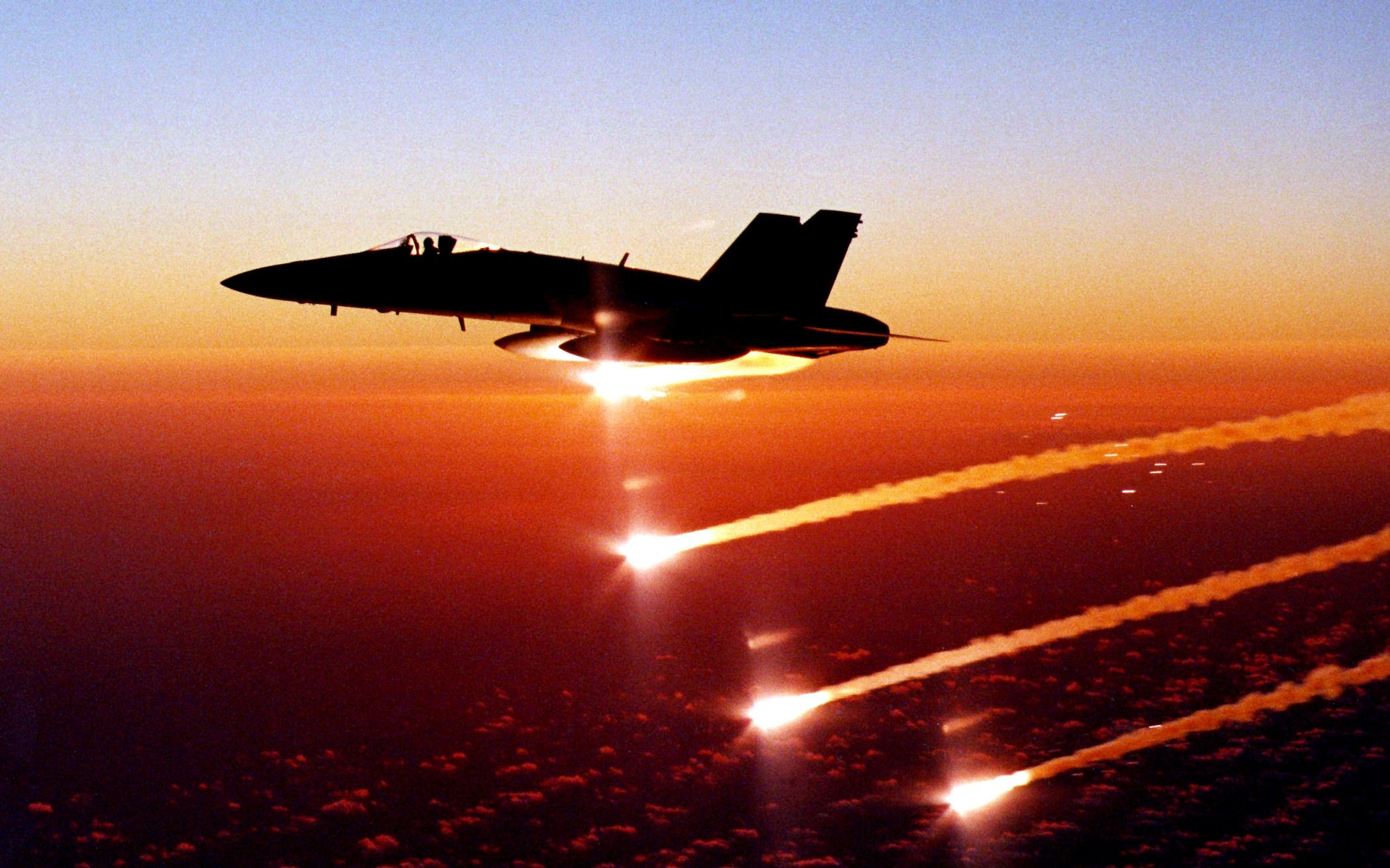 2100x1312 Stunning HD Wallpaper Of The McDonnell Douglas F A 18 Hornet In Actionx1312