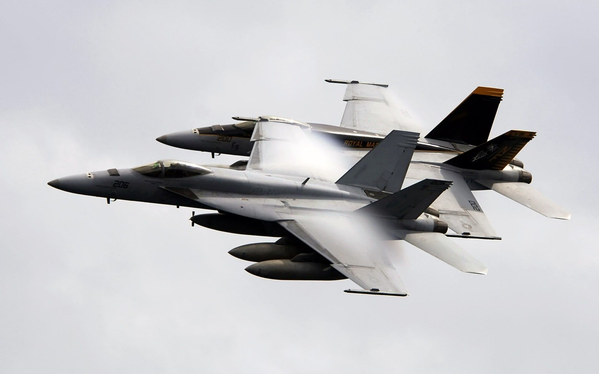 1920x1200 FA 18E Super Hornets Wallpaper
