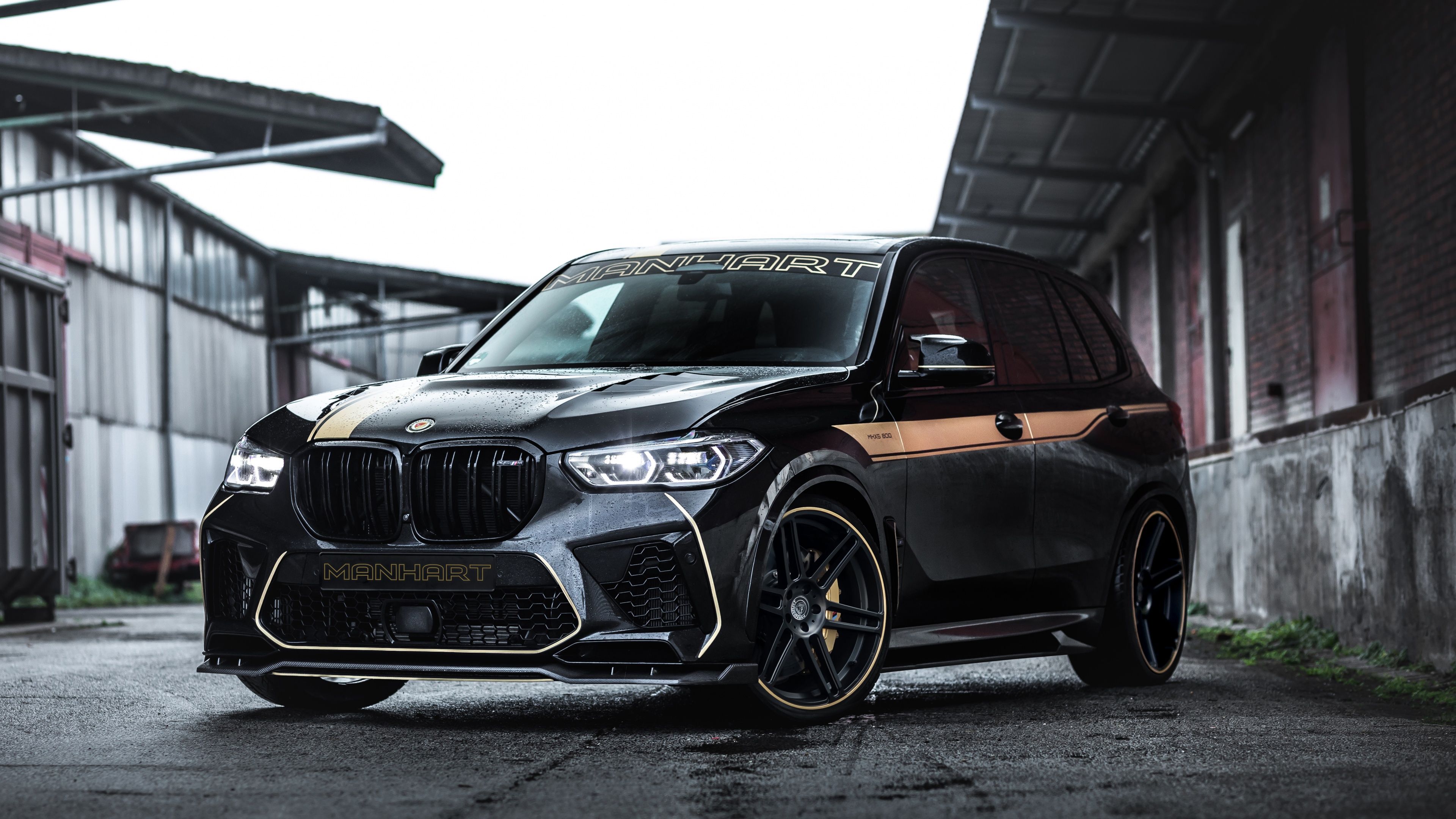 3840x2160 Manhart MHX5 800 Wallpaper 4K, BMW X Black cars, 5K