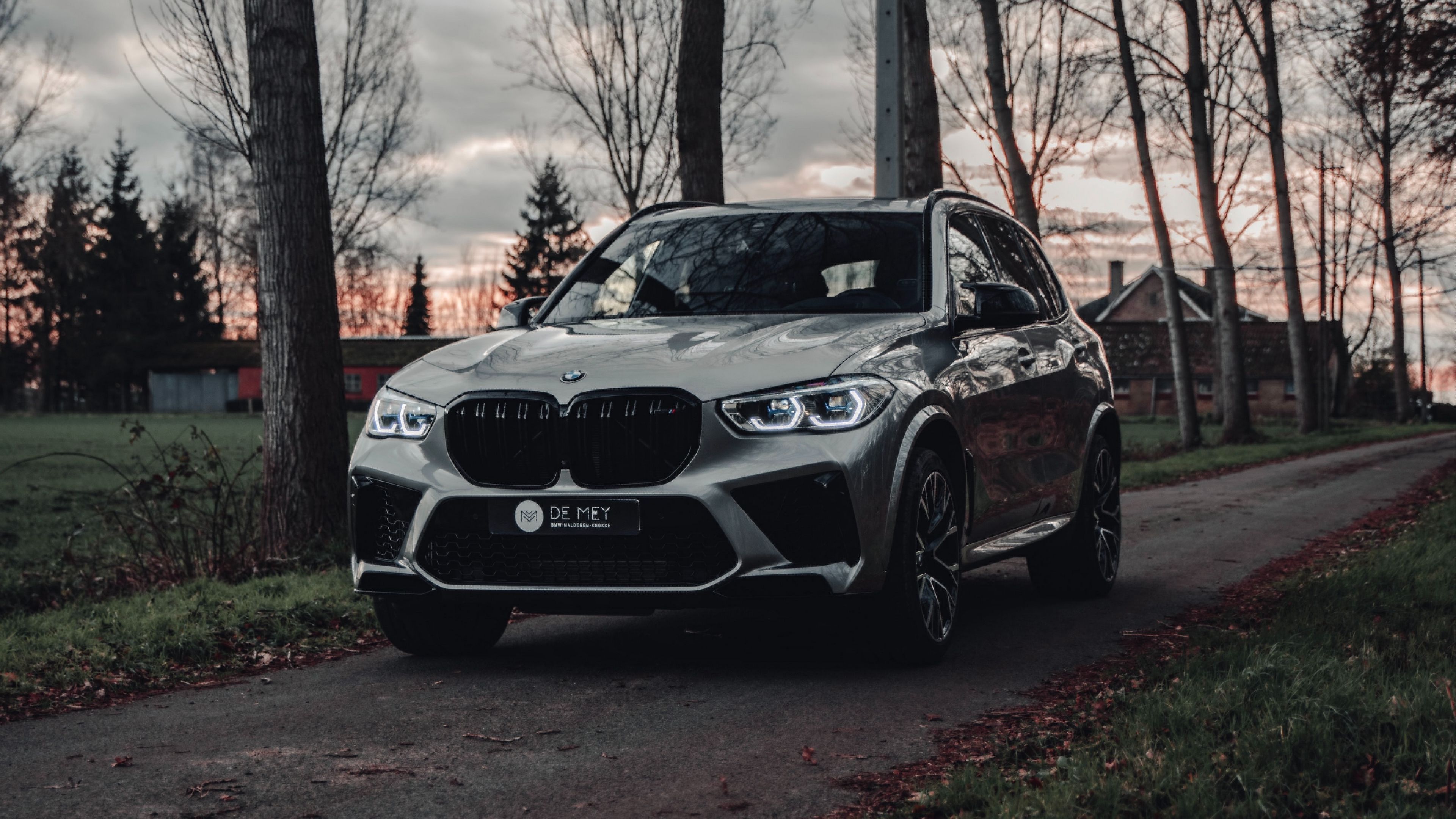 3840x2160 Download wallpaper 3840x2160 bmw x bmw, car, gray, suv 4k uhd 16:9 HD background