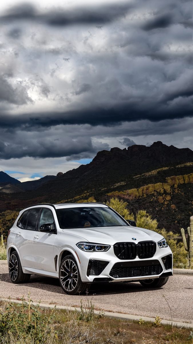 675x1200 BMW X5 M. White BMW SUV on Empty Road. Bmw x5 alpine white, Bmw x5 m sport white, Bmw x5 g05 wallpaper