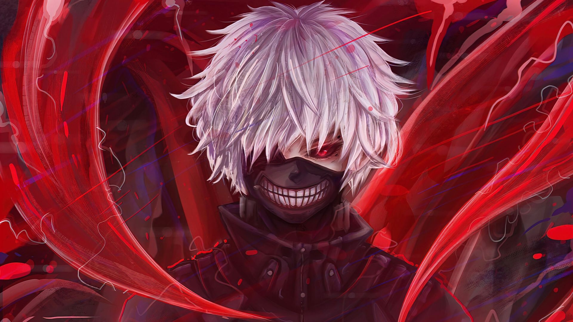 1920x1080 Tokyo Ghoul Wallpaper 4K, Ken Kaneki