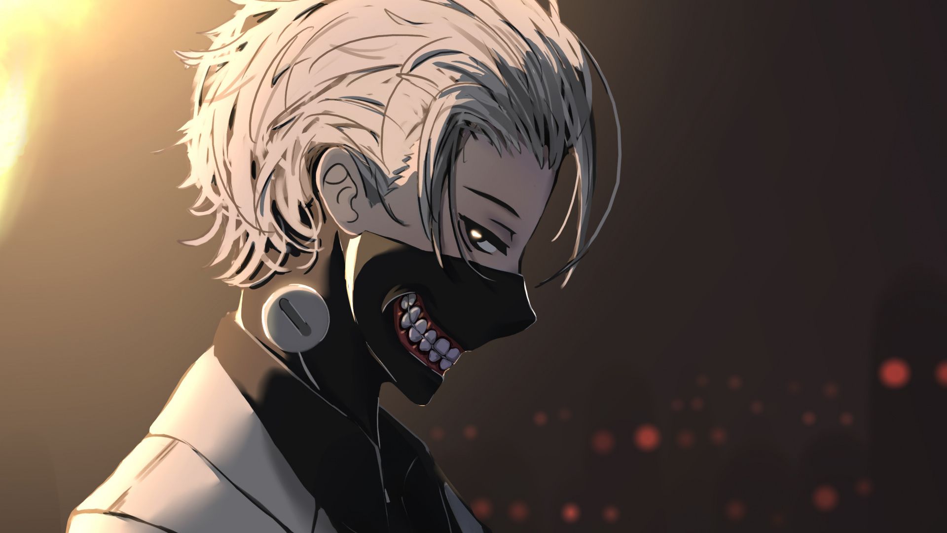 1920x1080 Full HD, HDTV, 1080p 16:9 Ken Kaneki Wallpaper Free 1920x1080 High Quality Background