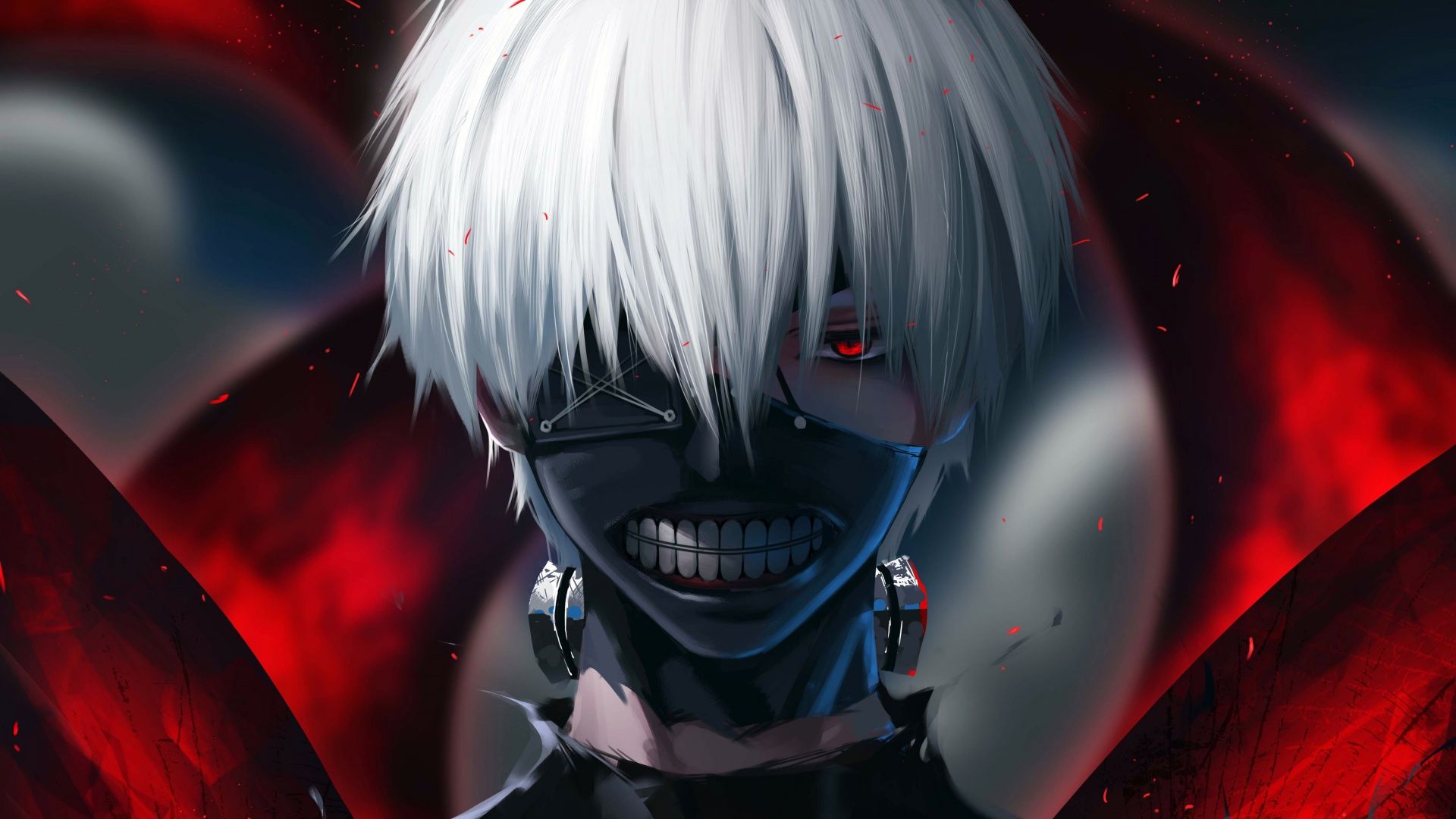 1920x1080 Ken Kaneki Wallpaper 4K, 5K, Tokyo Ghoul