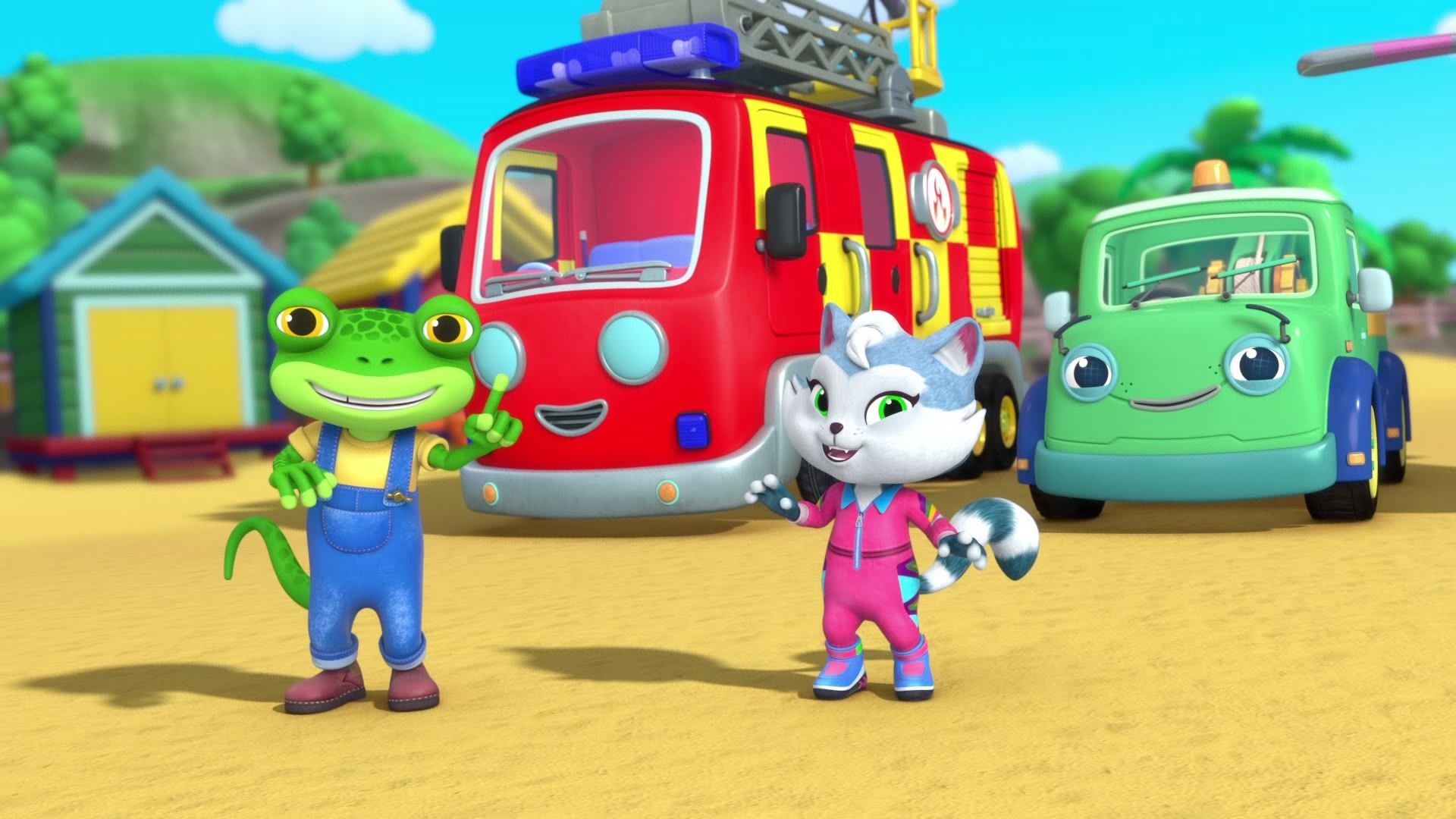 1920x1080 Watch Gecko's Garage 3D Season 4 Online, Stream Episode 4: Beach Day Rescue
