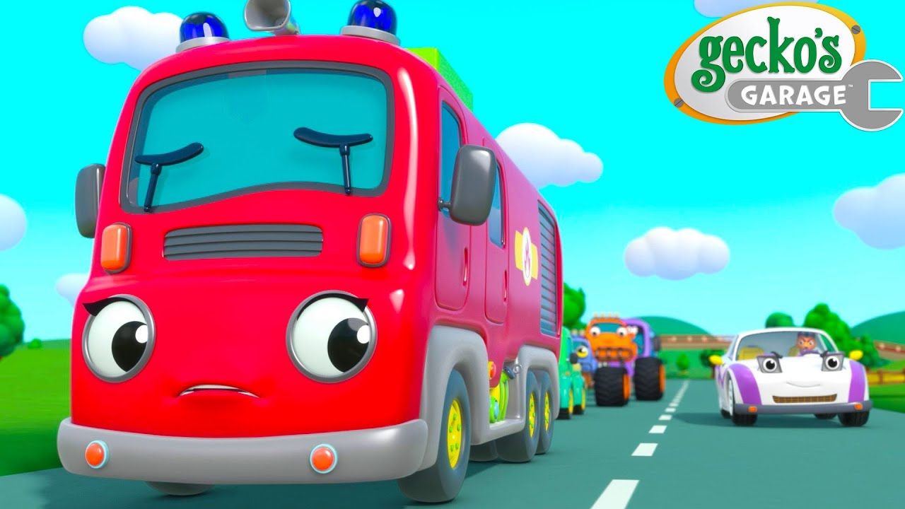 1280x720 Gecko's Road Trip Song. Gecko's Garage Songs｜Kids Songs｜Trucks for Kids