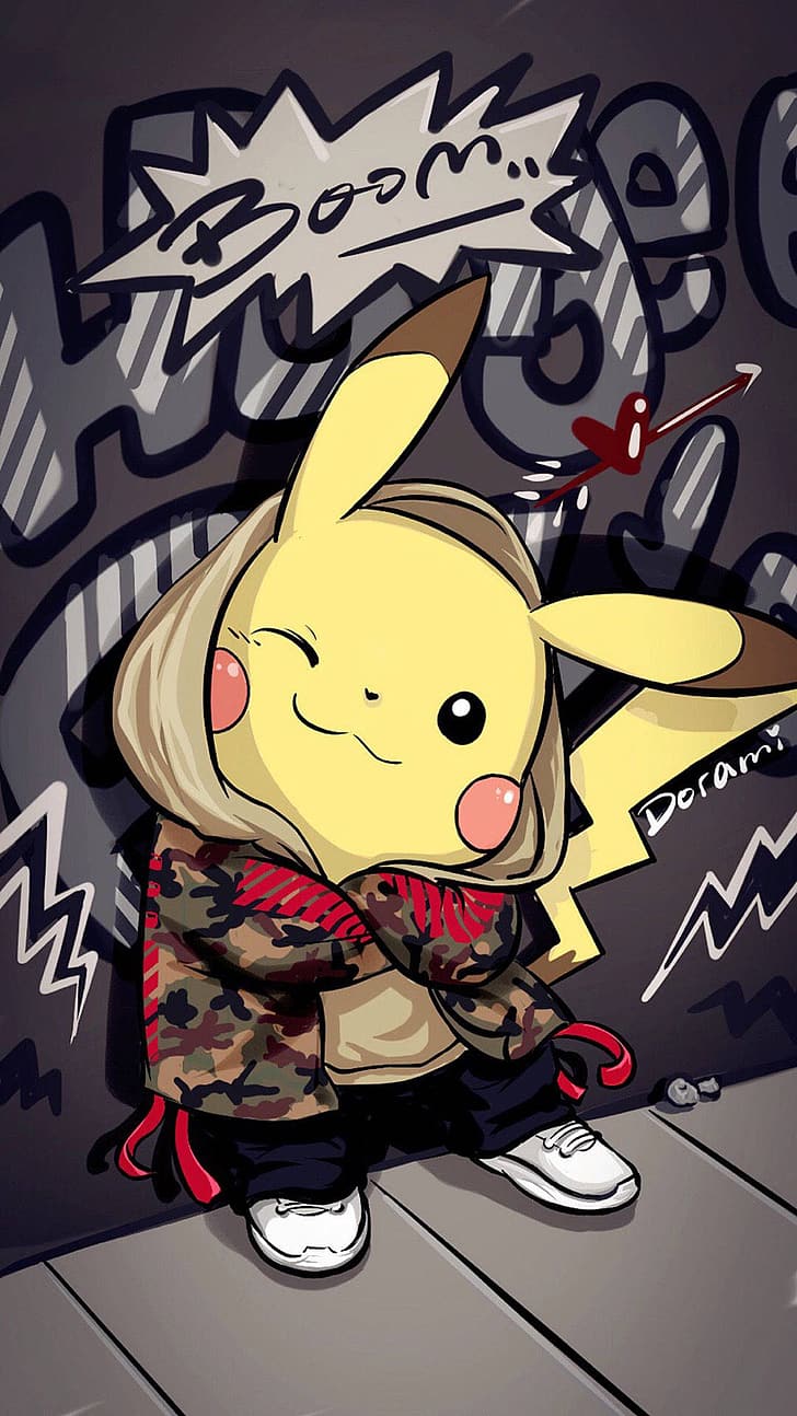 728x1294 Pikachu 1080P, 2K, 4K, 5K HD wallpaper free download