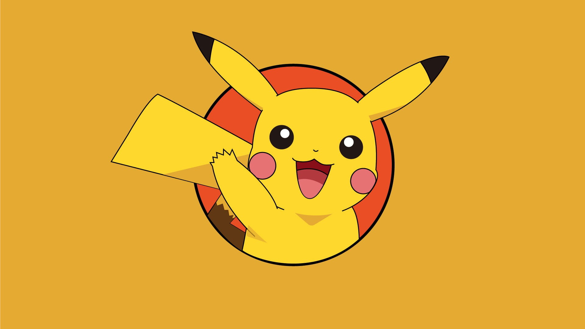 1920x1080 Pokemon Pikachu, Pikachu, Pokémon, anime, yellow HD wallpaper