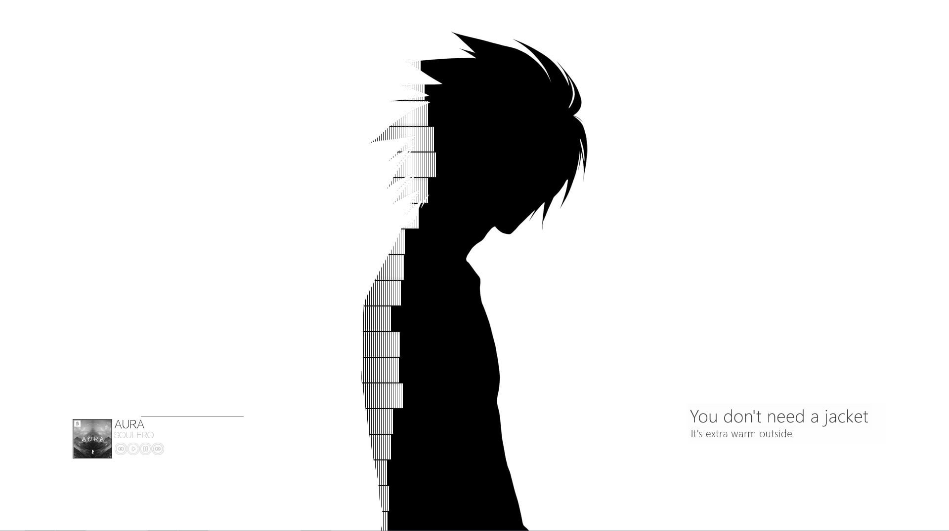 1920x1076 Dual Monitor Death Note Setup