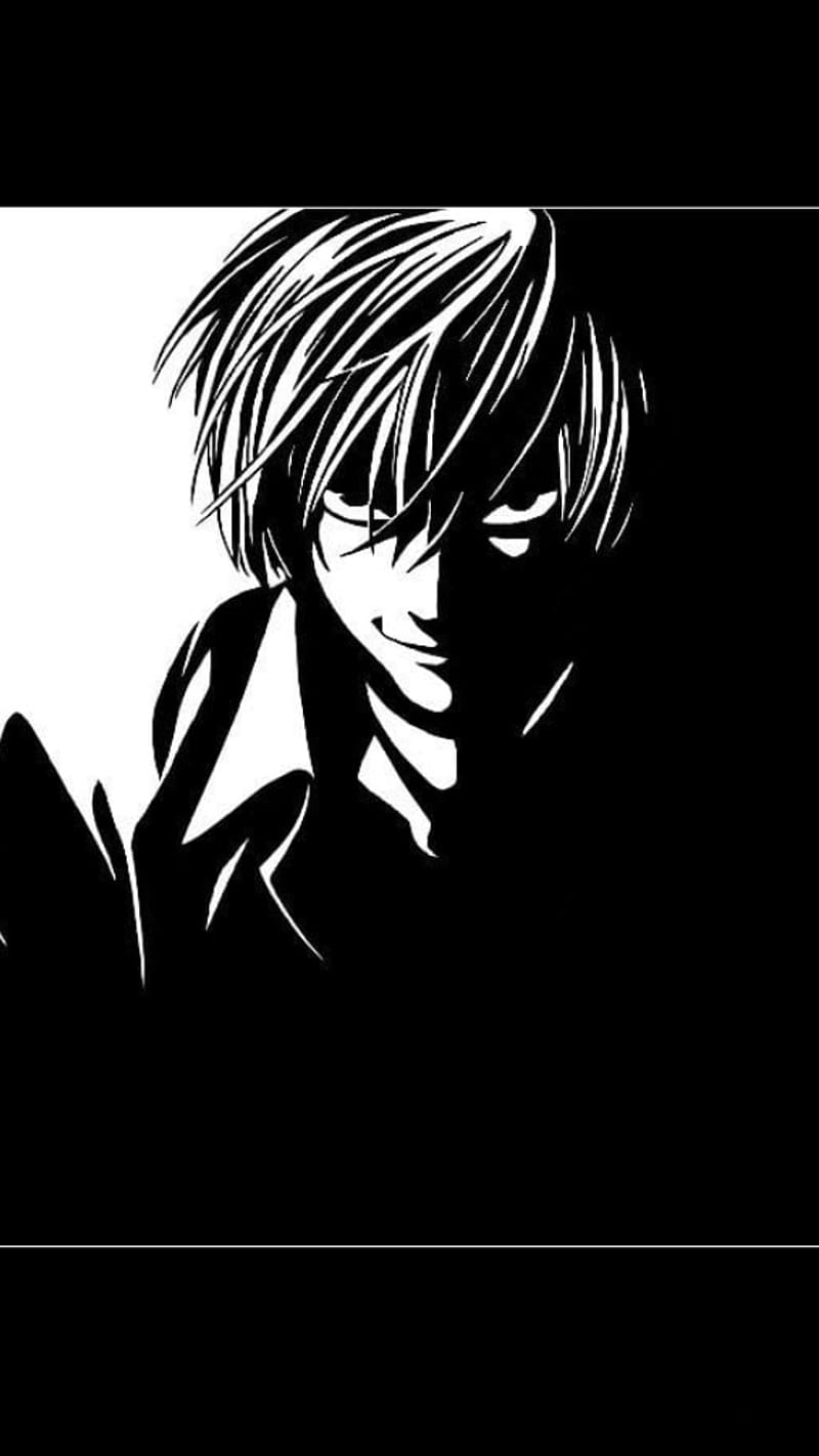 800x1422 Death Note L, black, anime, HD phone wallpaper