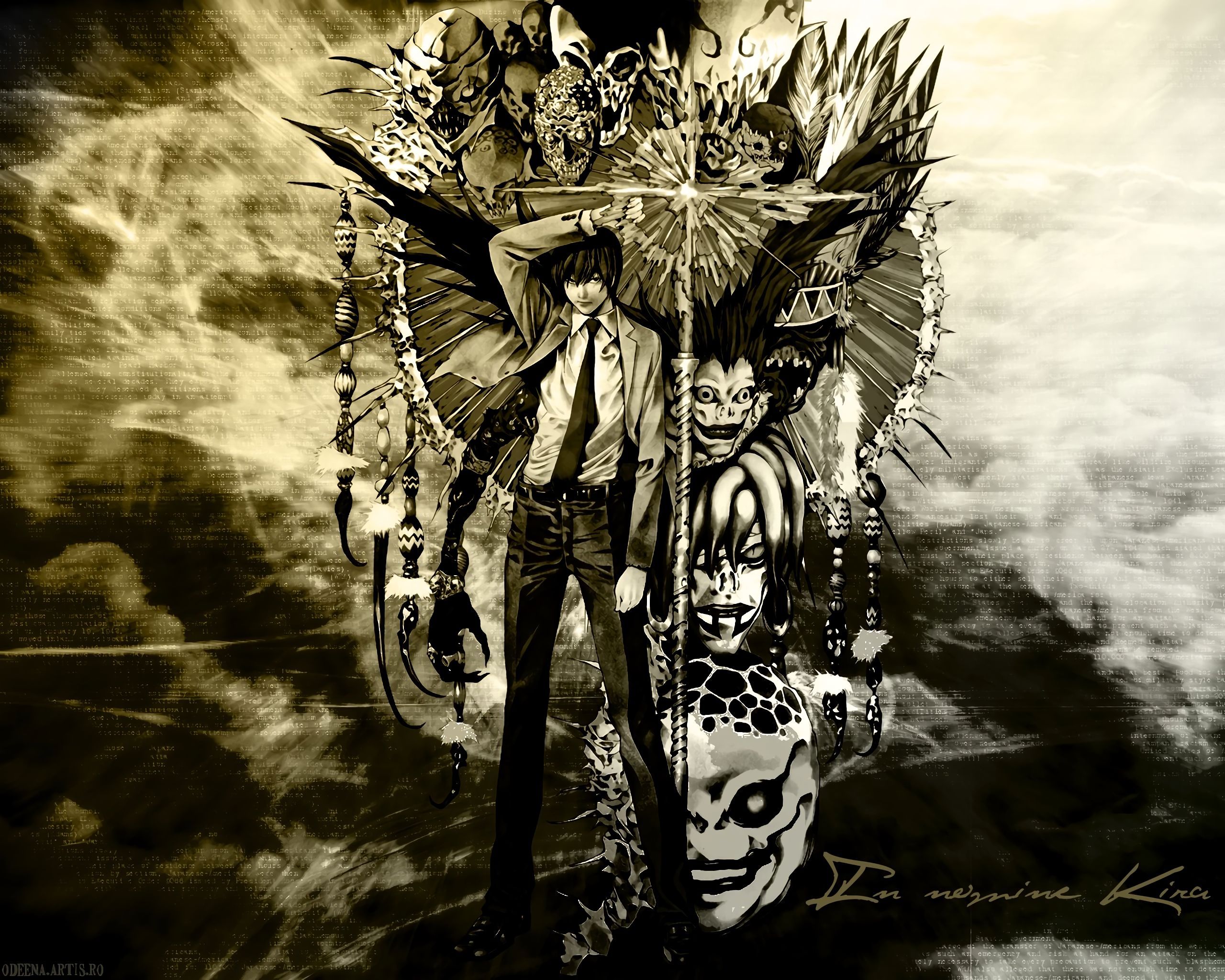 2560x2048 Desktop wallpaper: Anime, Death Note 4K free download for PC. 775300
