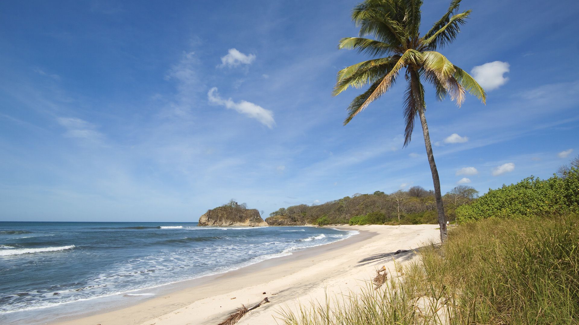 1920x1080 Playa Pelada beach, Nosara, Nicoya Peninsula, Guanacaste Province, Costa Rica. Windows Spotlight Image
