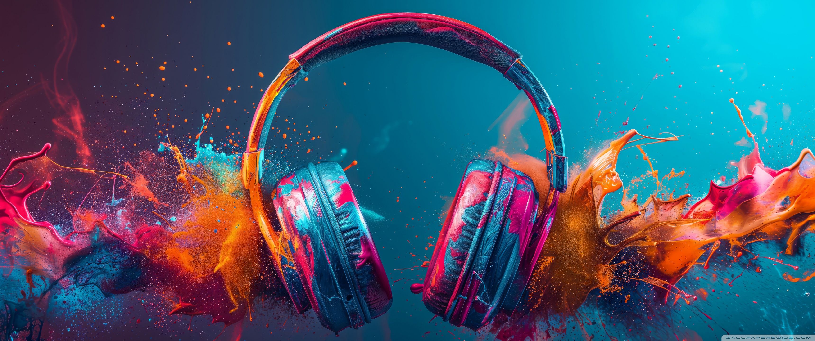 3440x1440 Music Vibes 4K UHD Wallpaper for UltraHD Desktop and TV : Widescreen and UltraWide Display : Smartphone and Tablet Devices
