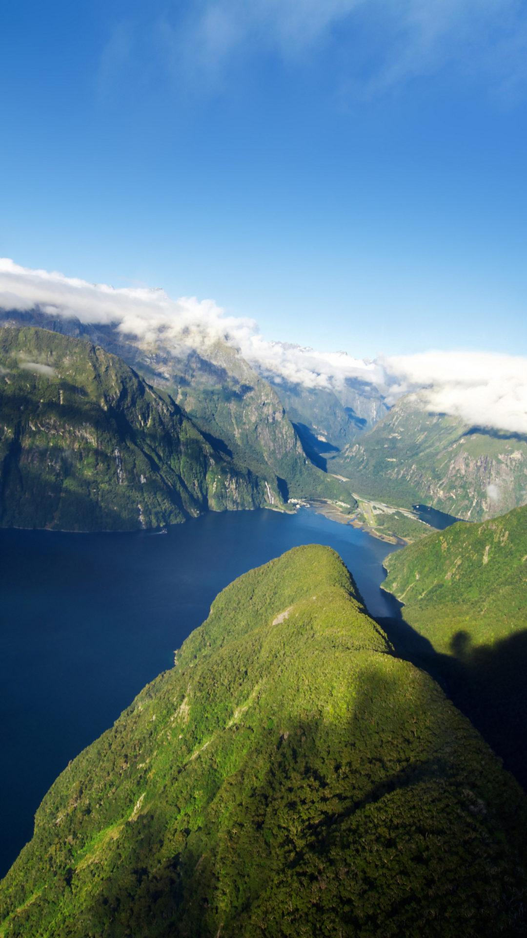 1080x1920 Fjord in New Zealand HD Wallpaper. HD Wallpaper Download