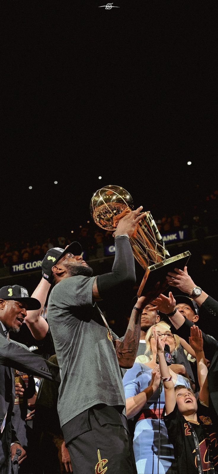 736x1596 Lebron James NBA Champion 2016