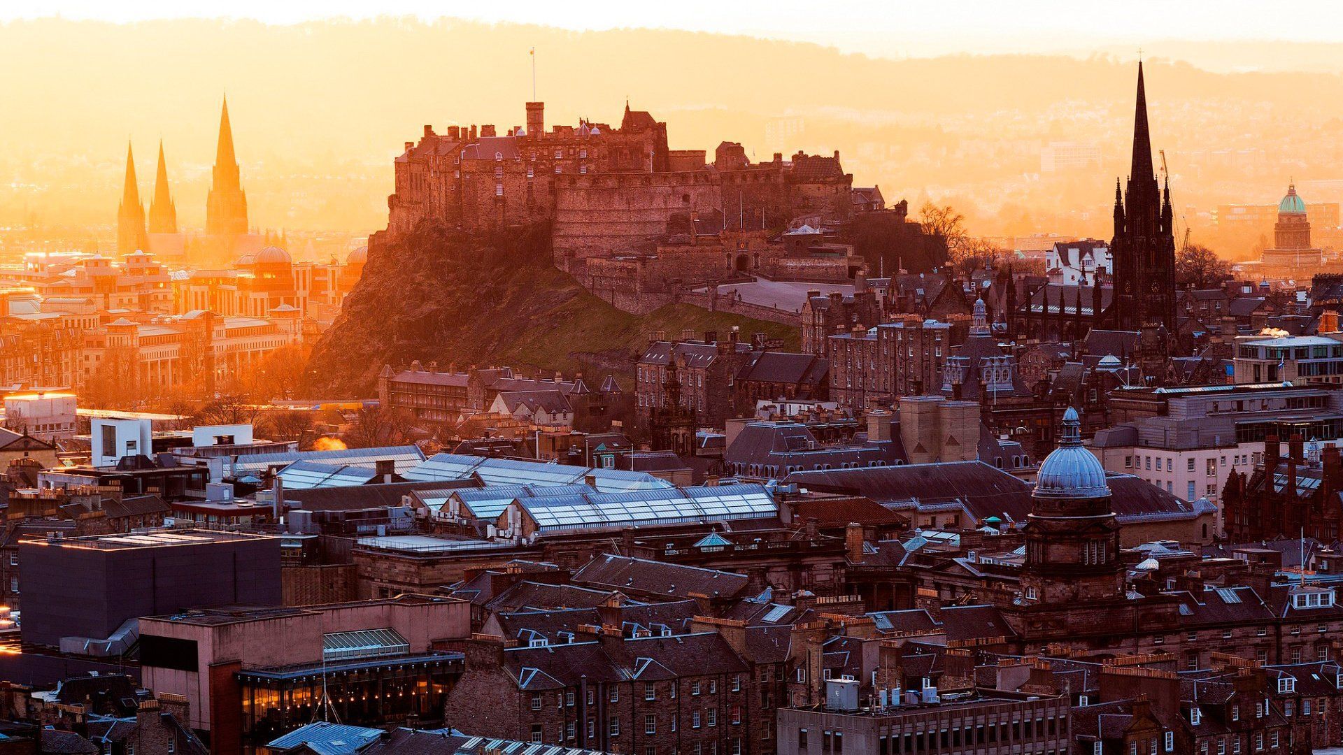 1920x1080 Edinburgh Winter Wallpaper