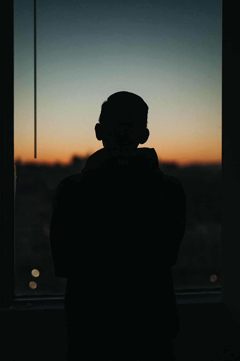 910x1365 Shadow Man Wallpaper