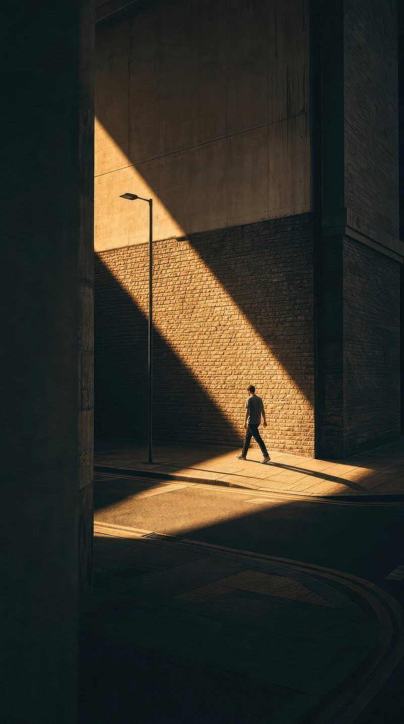 800x1434 Shadow Men Walking Image Wallpaper
