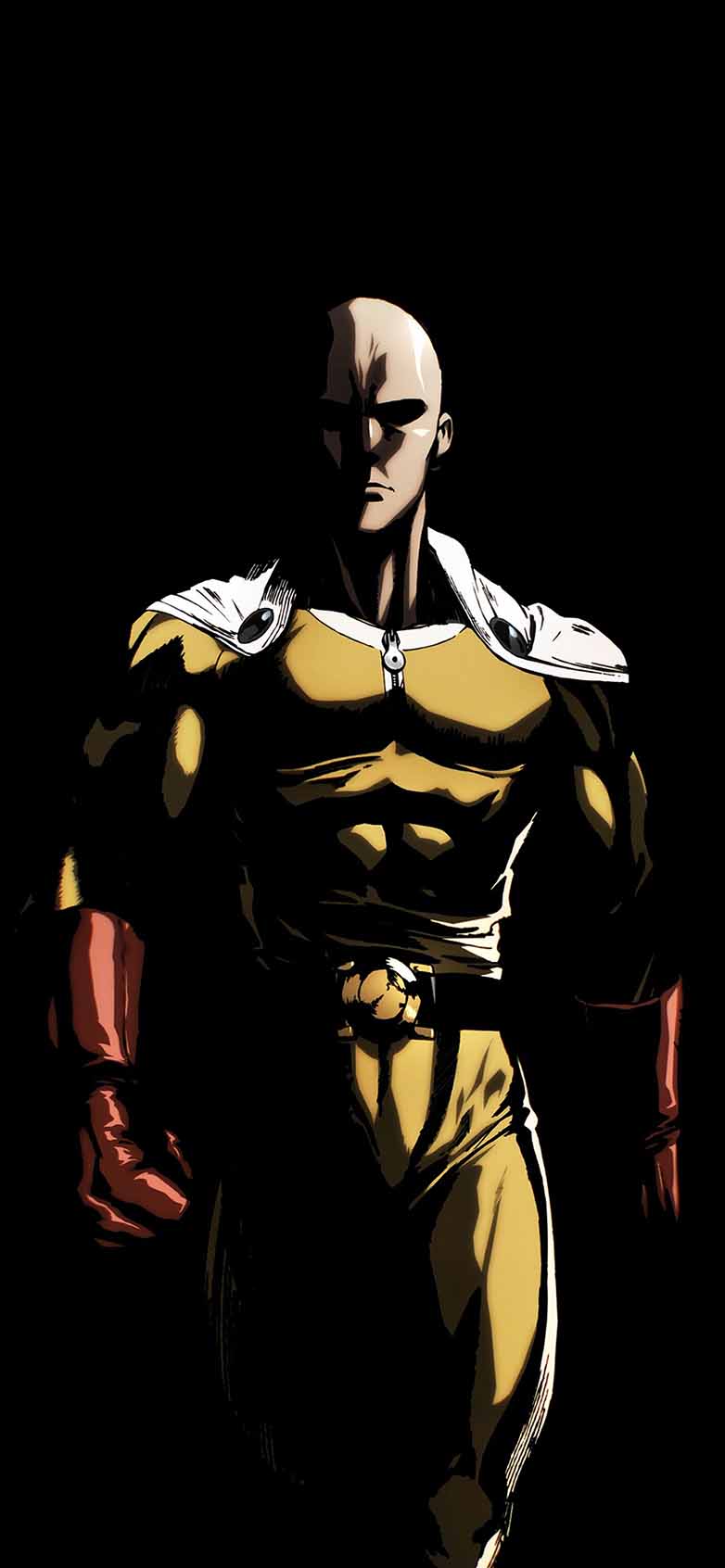 782x1692 One Punch Man Dark Shadow Hero Wallpaper
