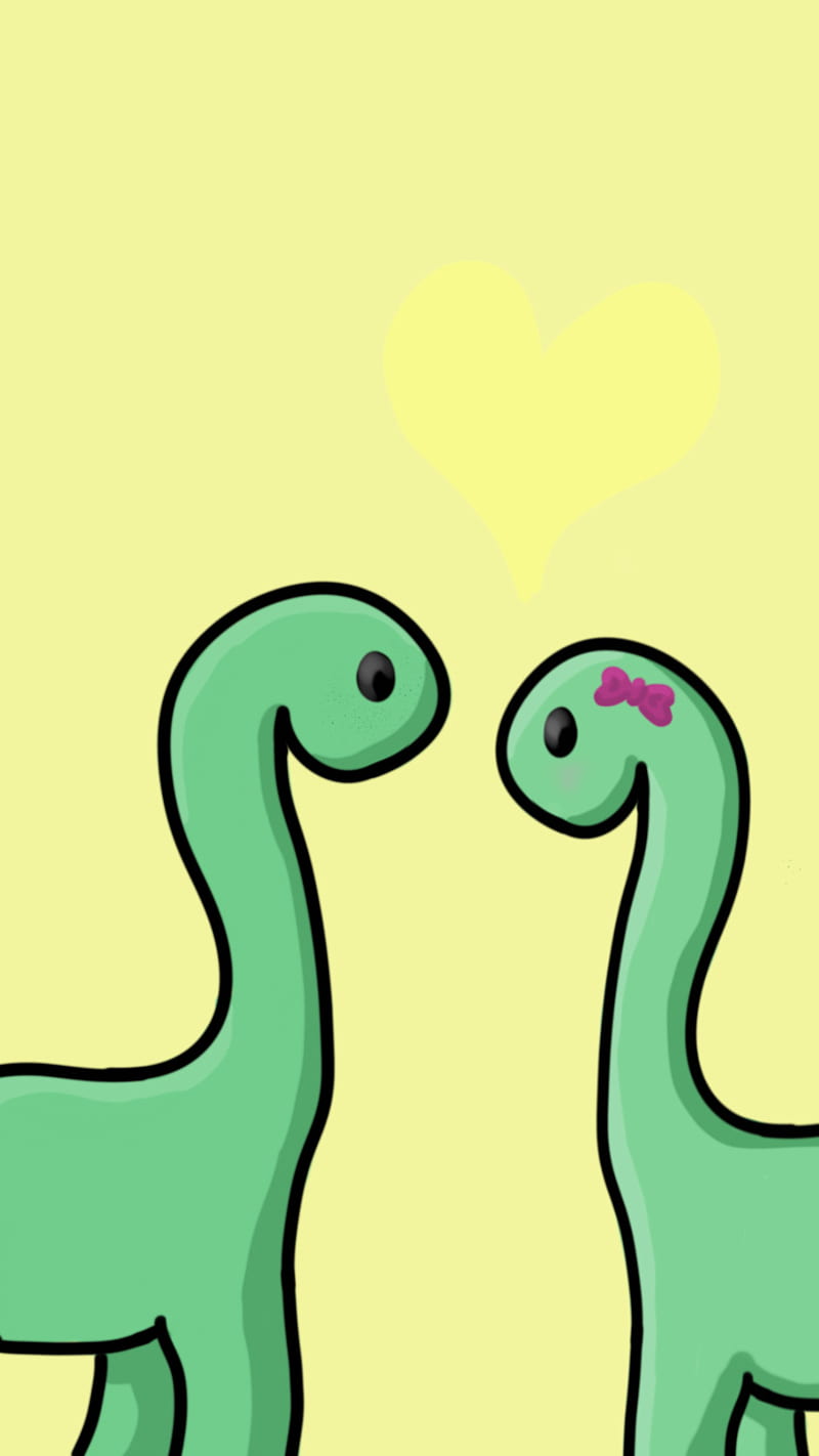 800x1422 HD dinosaur yellow wallpaper