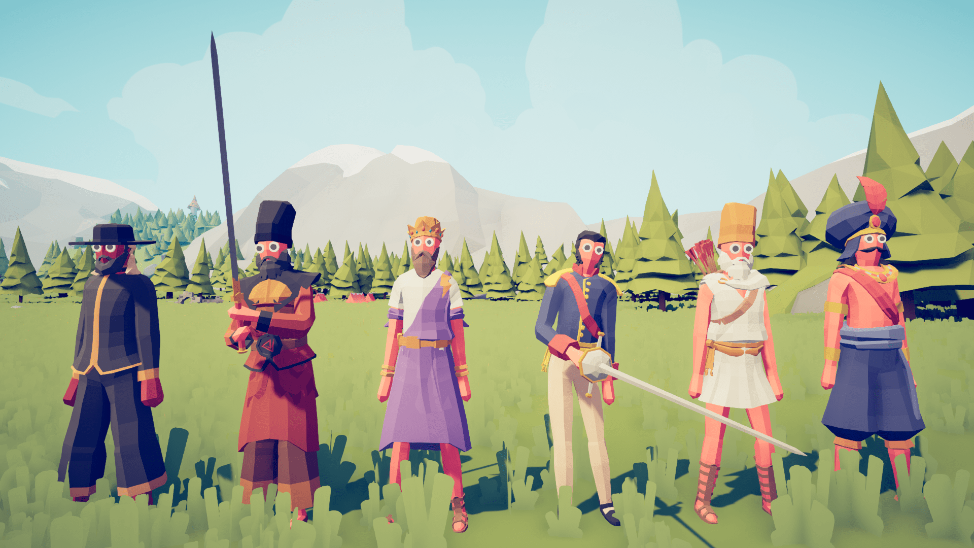 1920x1080 Some more leaders made in Totally Accurate Battle Simulator