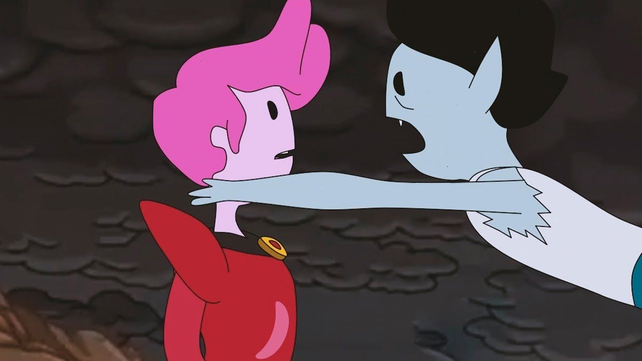 1280x720 Prince Gumball and Marshall FINALLY Kiss 【 animation 】 Adventure Time
