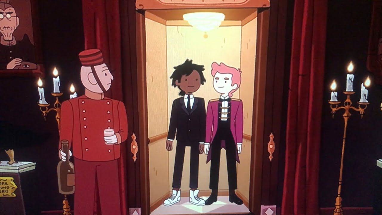 1280x720 Marshall Lee x Gary Prince Kiss (SPOILER)
