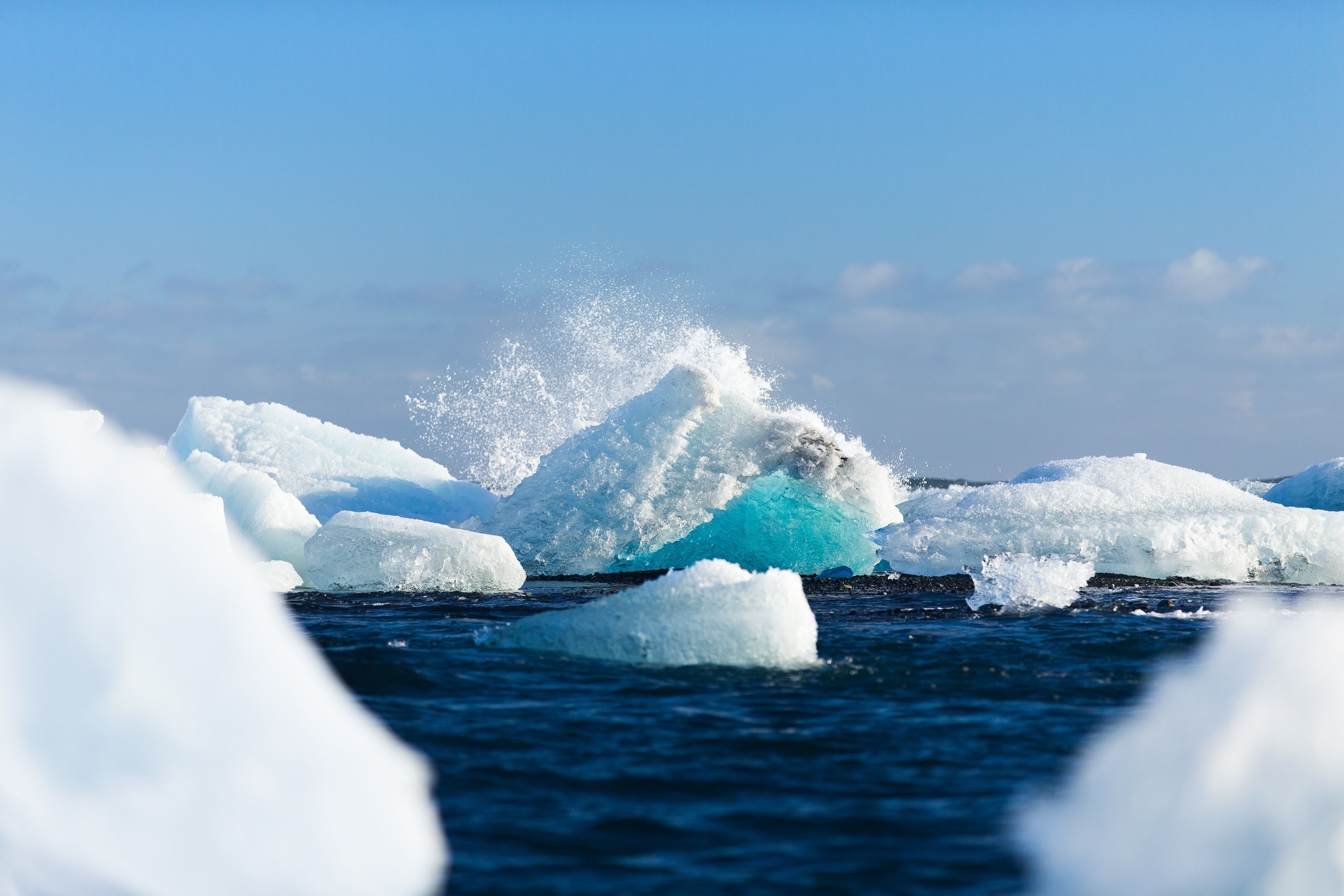 3000x2000 Desktop wallpaper: Earth, Iceberg, Ice, Nature, Ocean 4K free download for PC. 765783