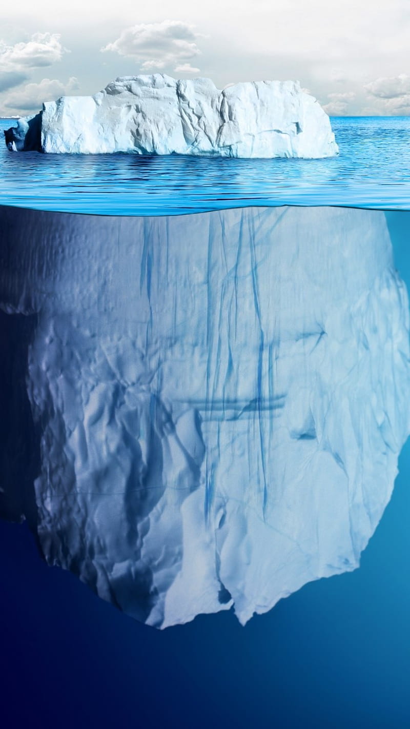 800x1422 Glacier, ice, cold, water, artic, ocean, sea, iceberg, pretty, scene, HD phone wallpaper