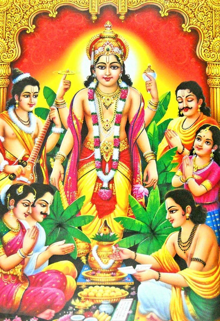 736x1072 Narayana lord wallpaper. Satyanarayan photo hd, Hindu, Pooja