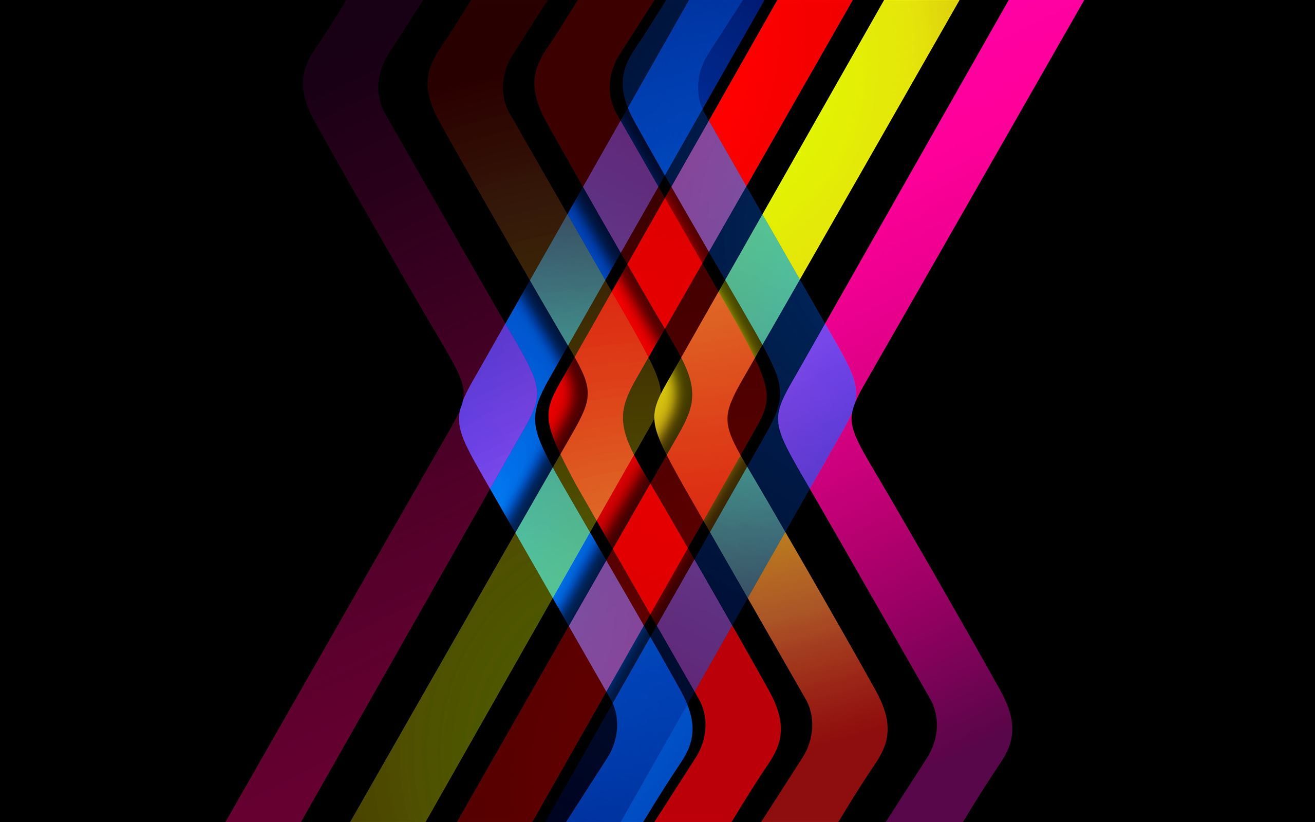2560x1600 lines intersaction abstract 8k MacBook Air Wallpaper Download