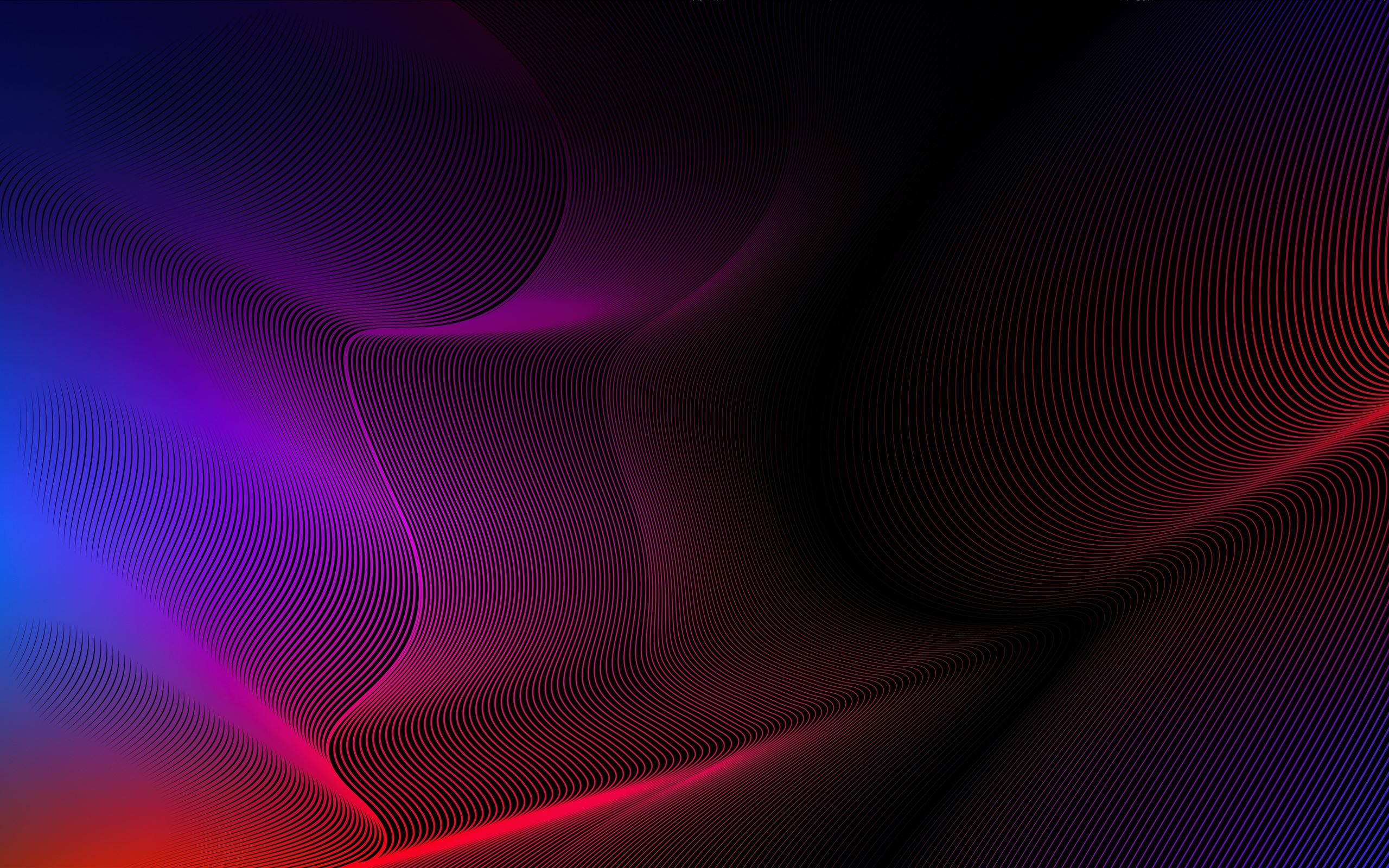 2560x1600 waves little lines 8k MacBook Pro Wallpaper Download