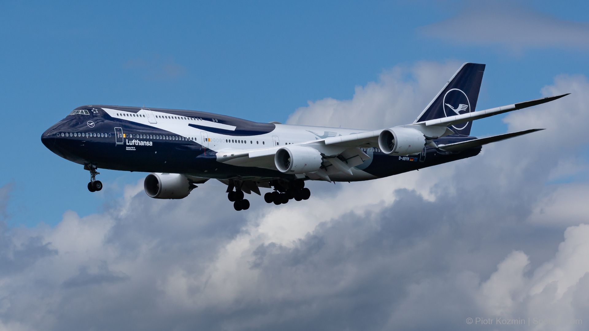 1920x1080 Boeing 747 8 By Lufthansa June Lufthansa 100 Years Livery)