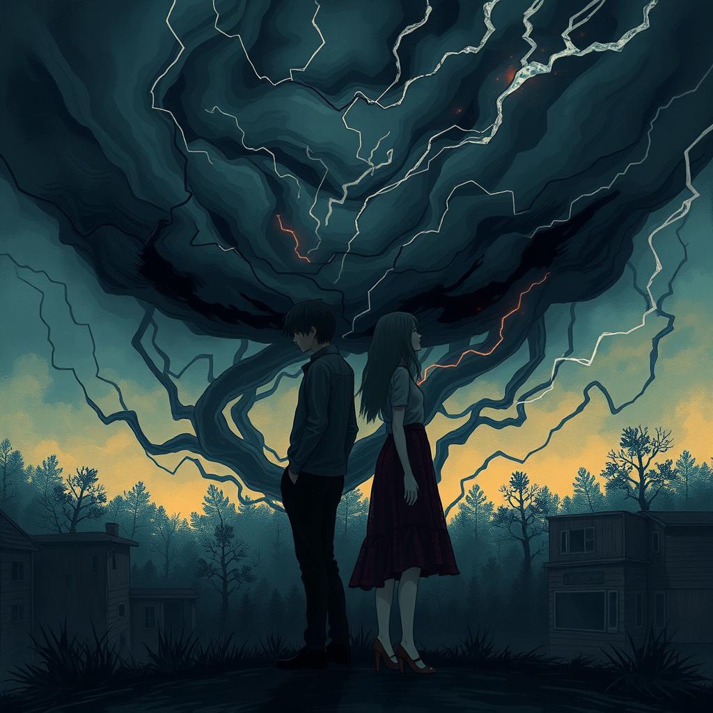 1024x1024 Unraveling Emotions: A Toxic Relationship Illustrated