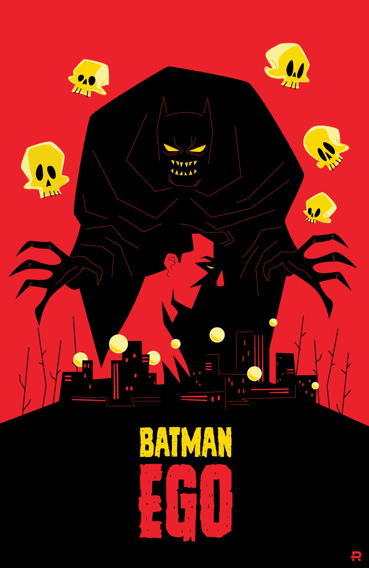1501x2309 Batman Ego (2). Image - Behance