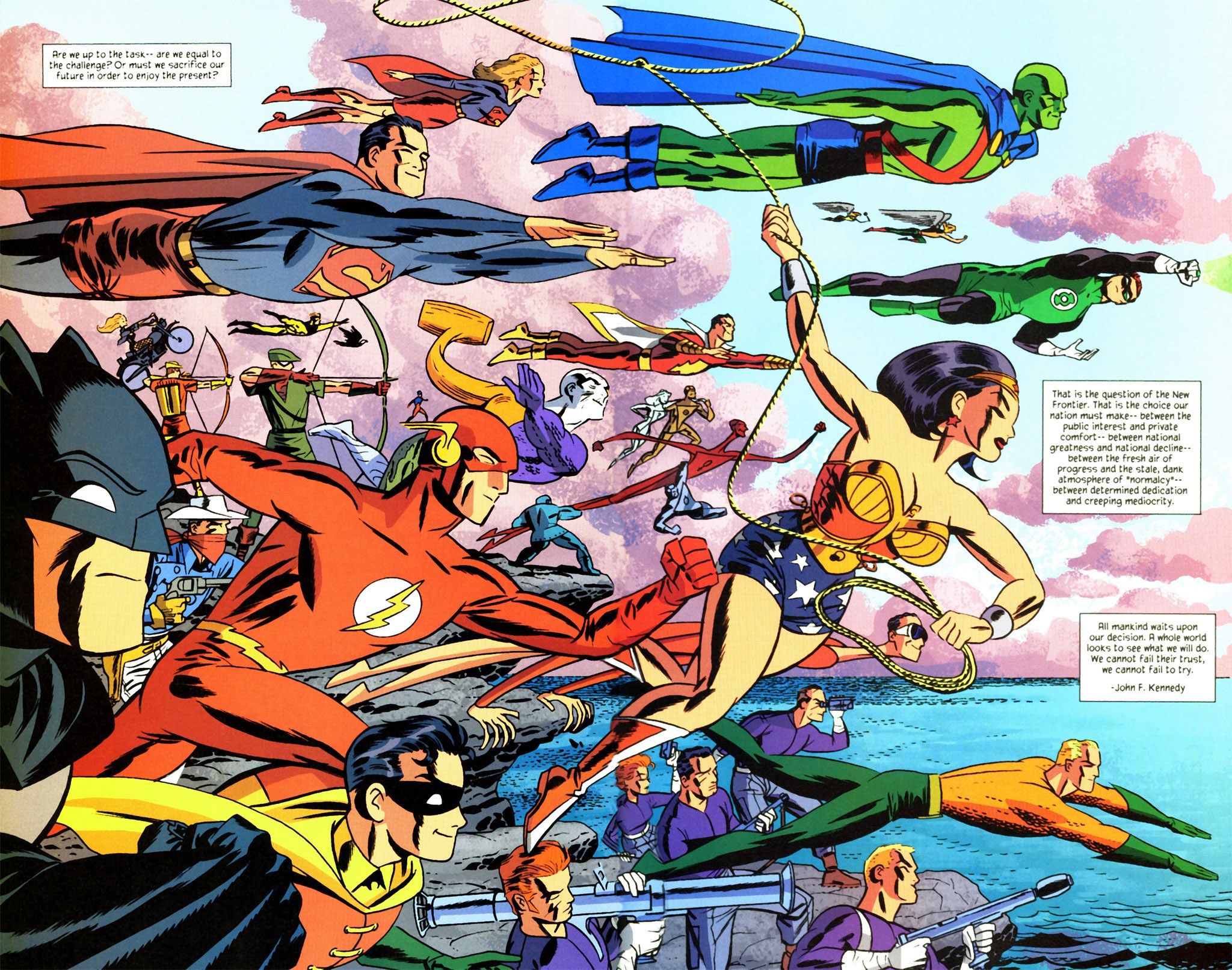 2048x1612 An Idea for DC: An Official DARWYN COOKE Print to Help DEFEAT CANCERth Dimension, Comics, Creators, Culture