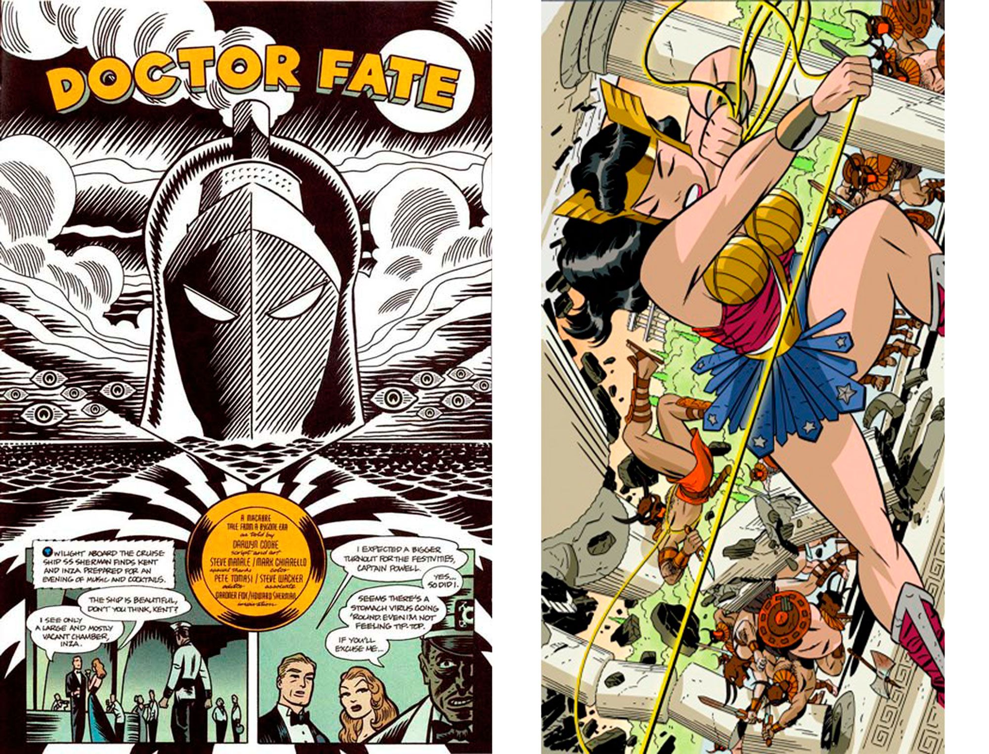 2000x1525 DC Comics: The Art of Darwyn Cooke. Slings & Arrows