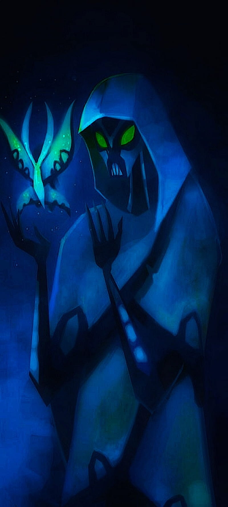 800x1778 Big Chill, ben ice, blue, alien, space, HD phone wallpaper