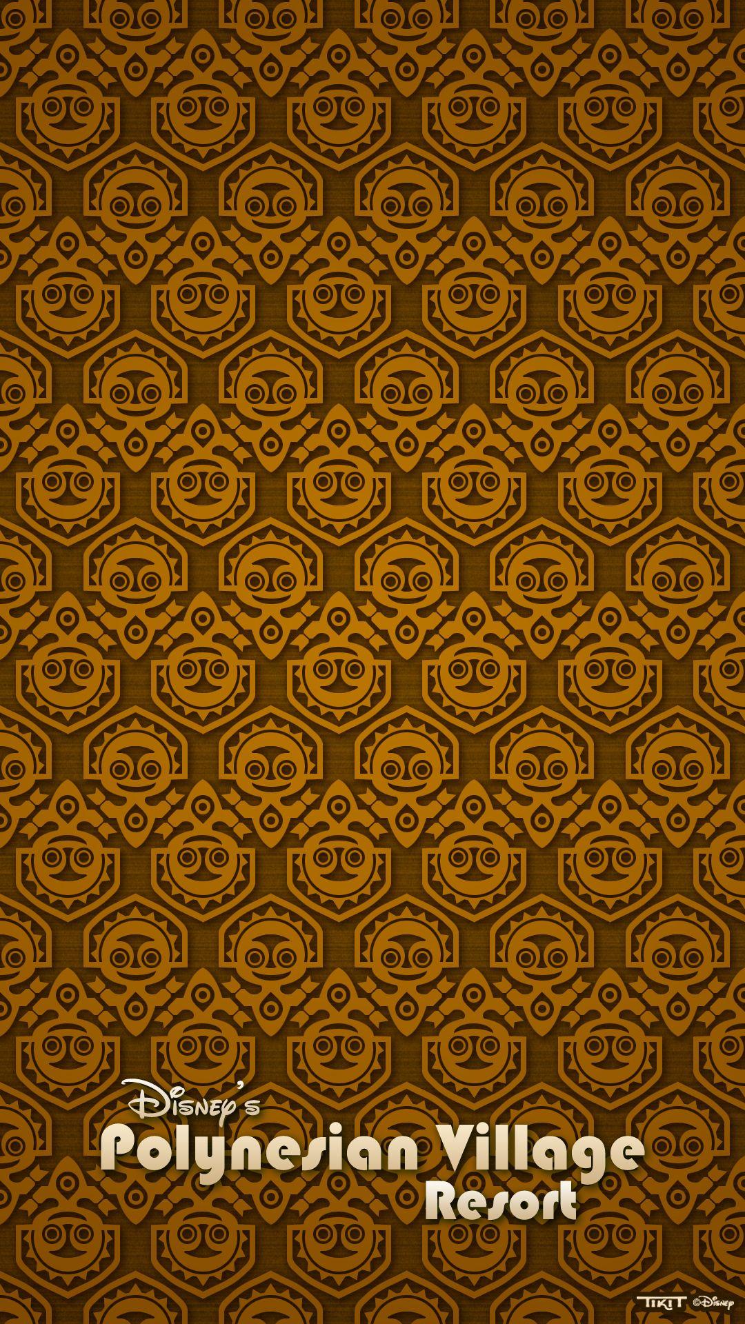 1080x1920 Retro Disney's Polynesian Village Wallpaper. Disney Parks Blog