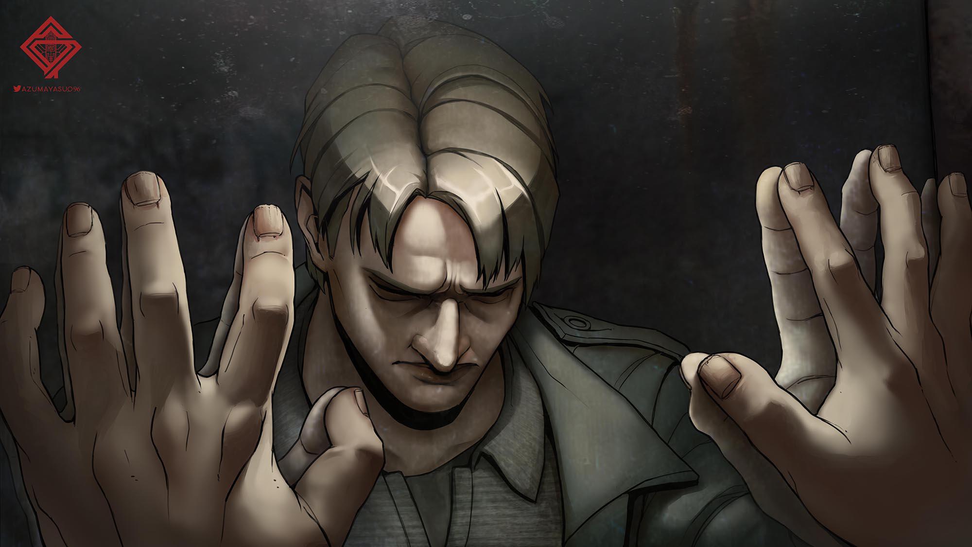2000x1125 I drew James Sunderland :D