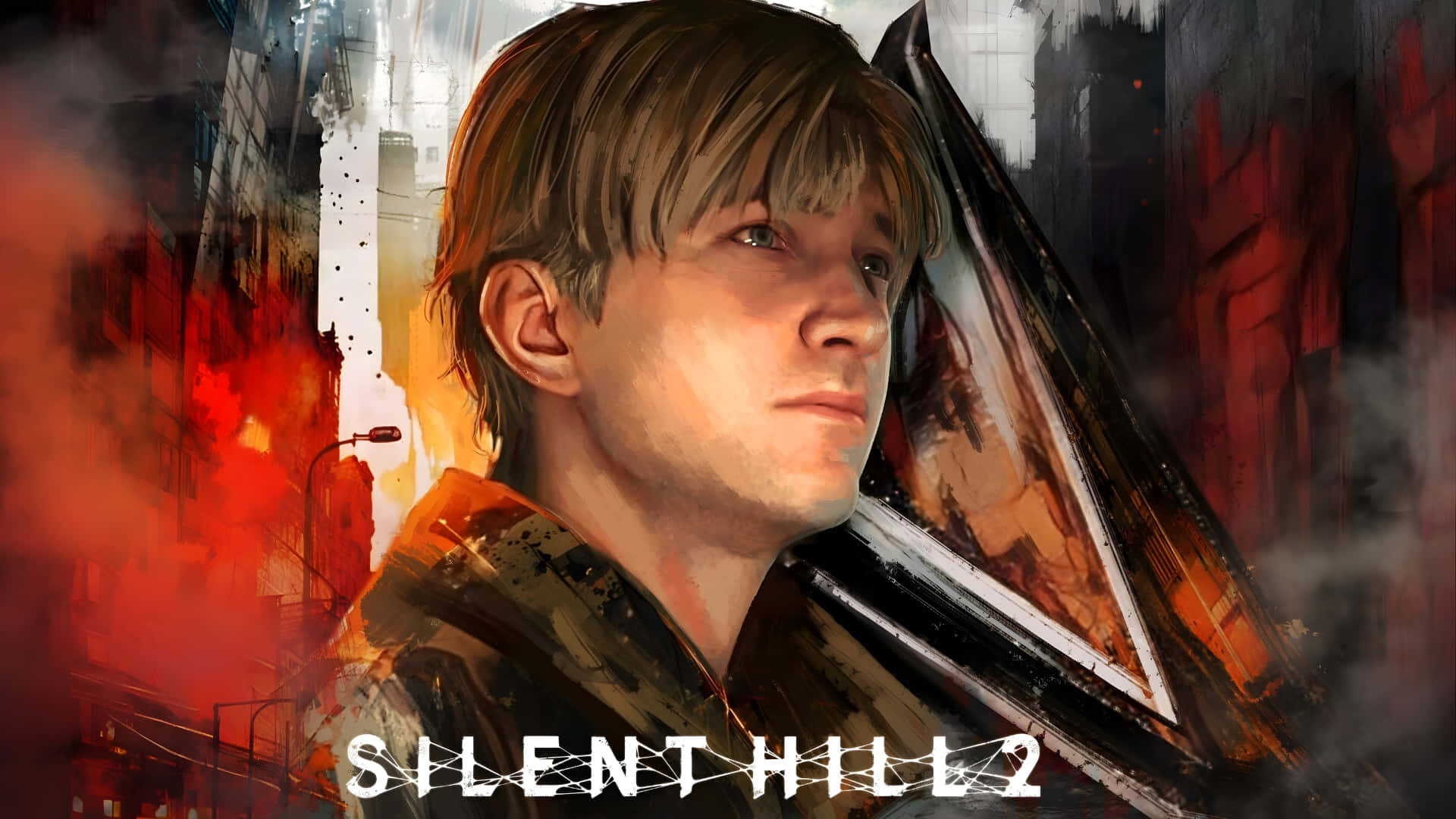 1920x1080 Ladda ner Silent Hill 2 James Sunderland Fokus Wallpaper