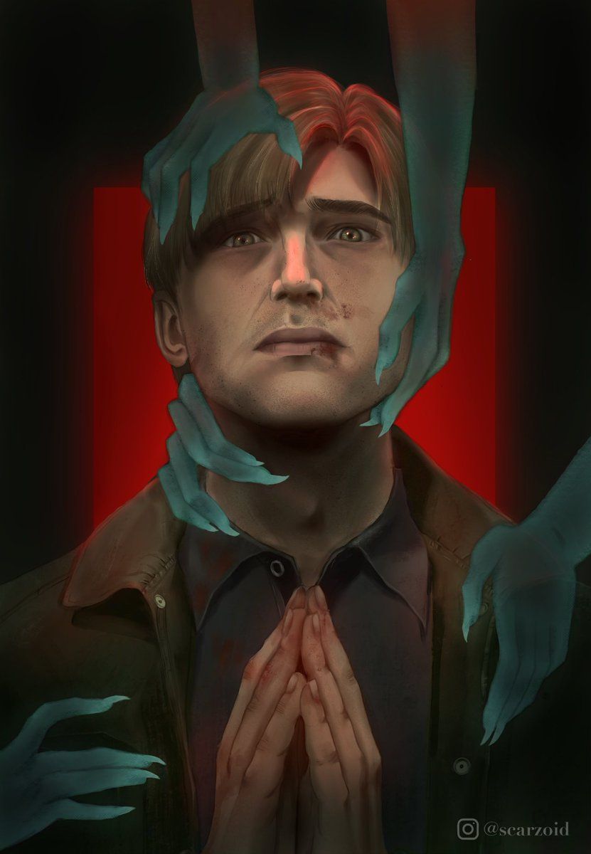 831x1200 James Sunderland silent hill 2 fanart! #silenthill #art #DigitalArtist #fyp #digitalillustration #fanart