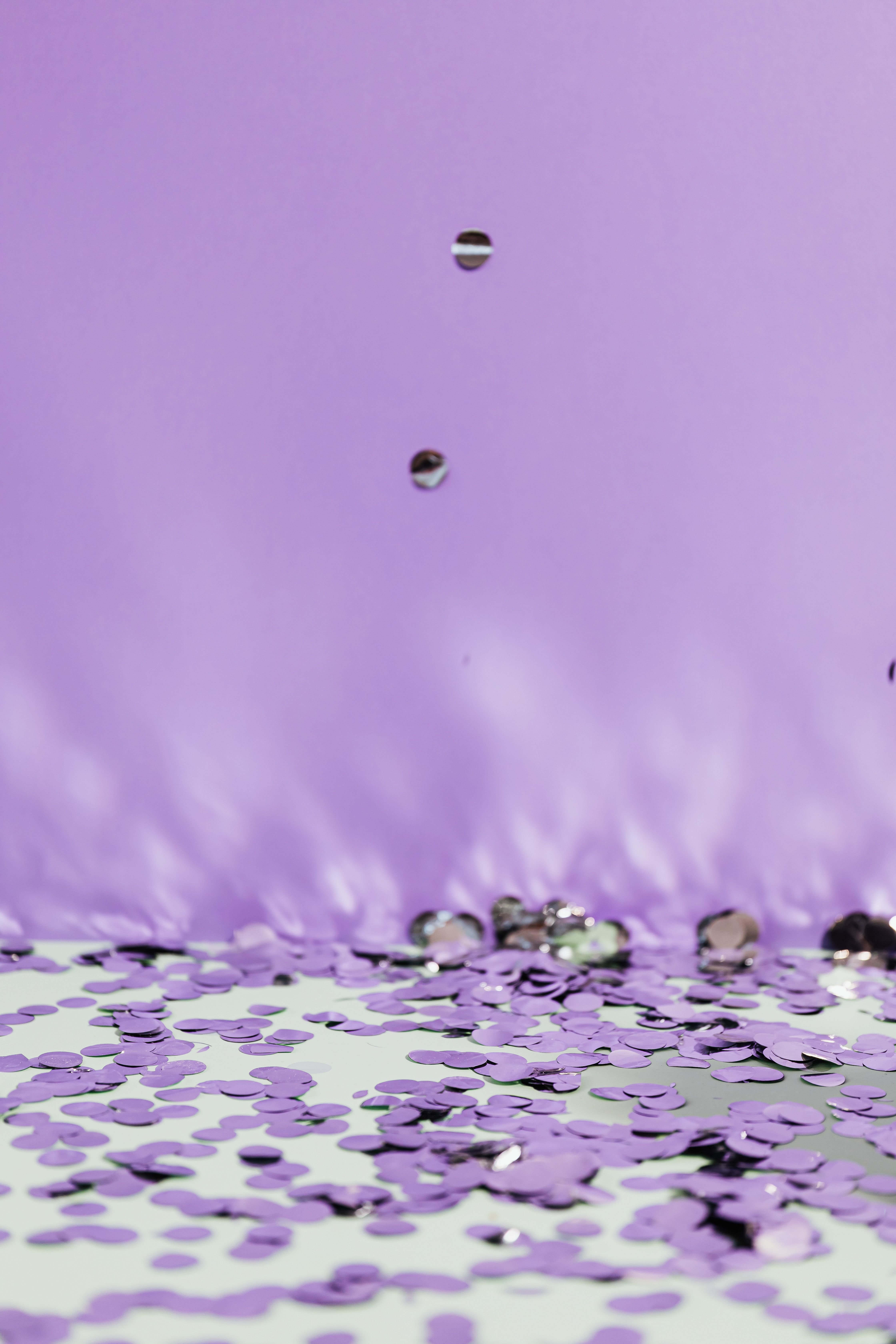 4480x6720 Purple Confetti · Free
