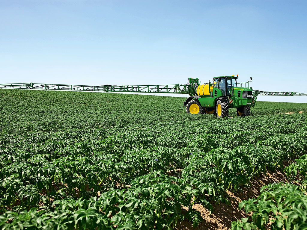1024x768 Showing Passion for Agriculture with John Deere Computer Wallpaper