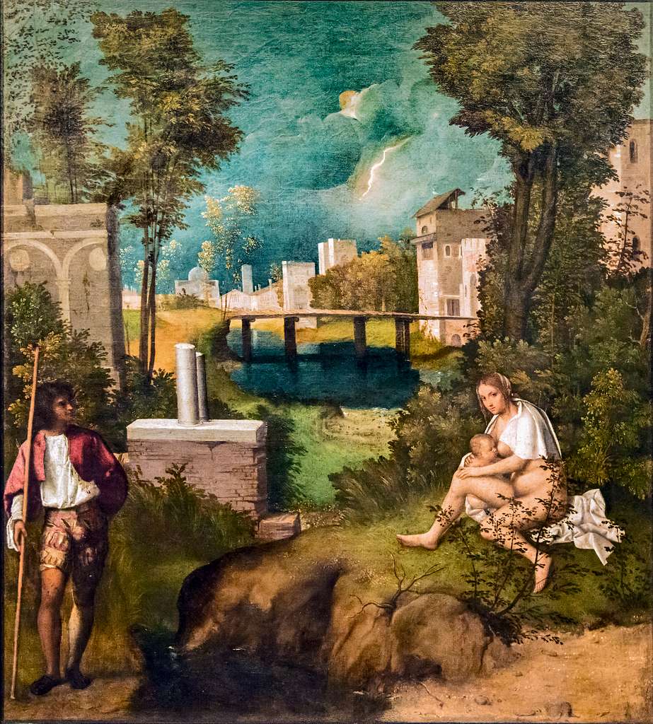 923x1024 The tempest by giorgione Image: PICRYL Domain Media Search Engine Public Domain Search