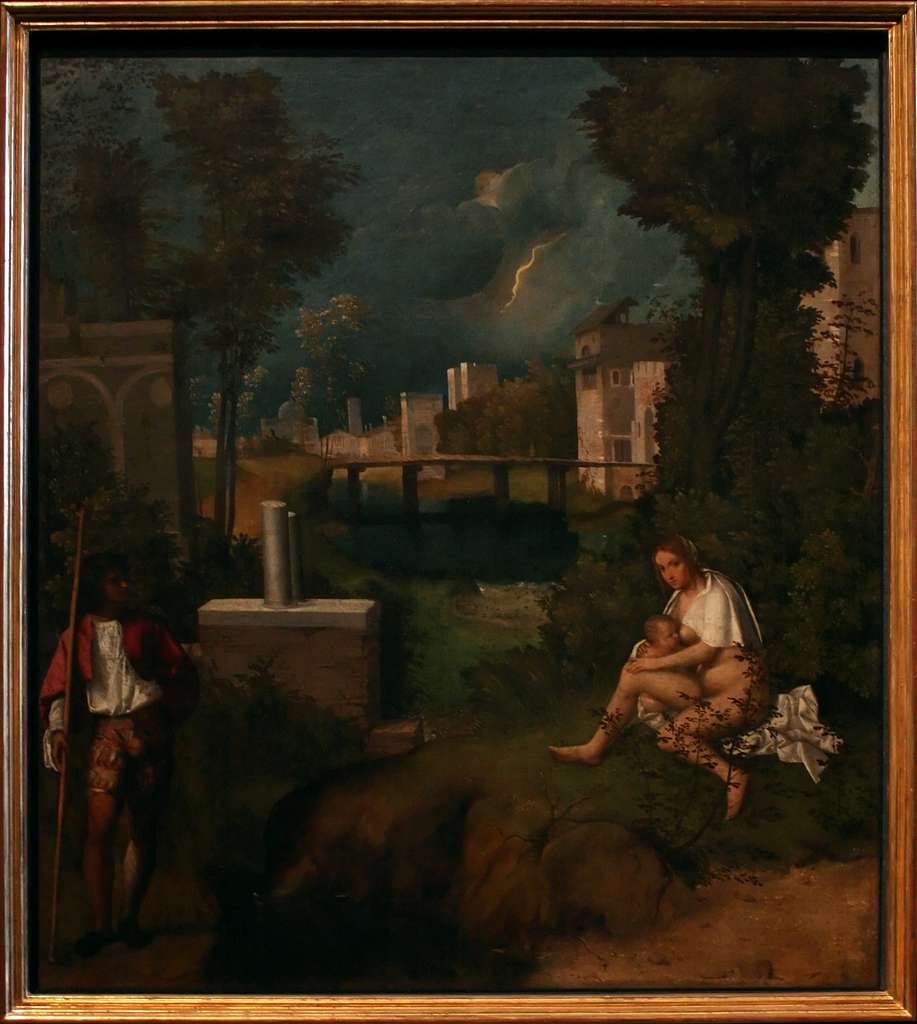 917x1024 The tempest by giorgione Image: PICRYL Domain Media Search Engine Public Domain Search